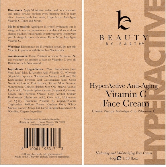 Anti Aging Vitamin C Face Cream - Picture 7 of 7